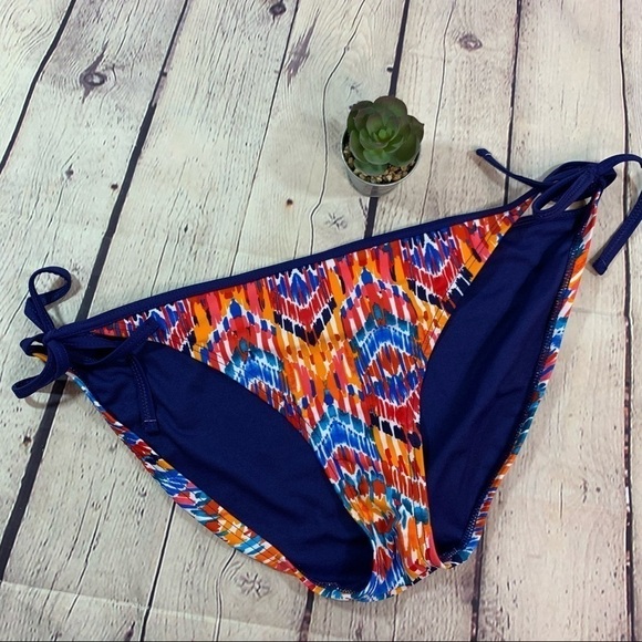 Mossimo Multicolored String Bikini Bottom - Picture 1 of 5